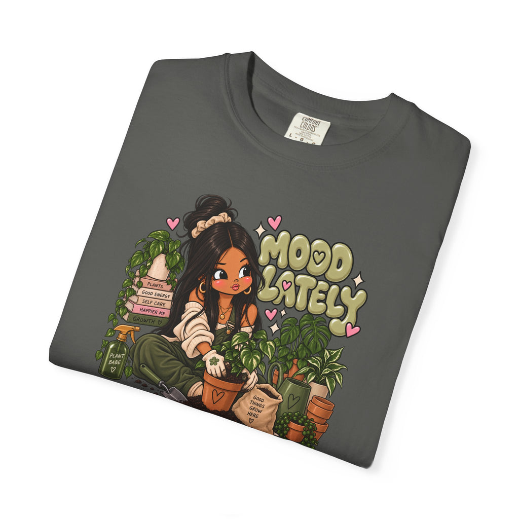 Plant Lady T-Shirt — 'Plant Baby' Cute Girl with Houseplants Graphic Tee