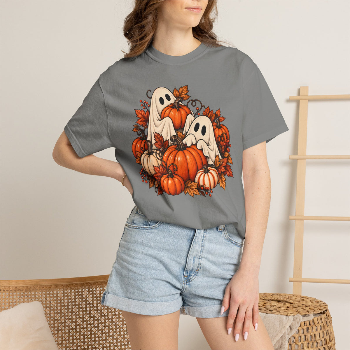 Ghost in the Pumpkin Patch T-Shirt