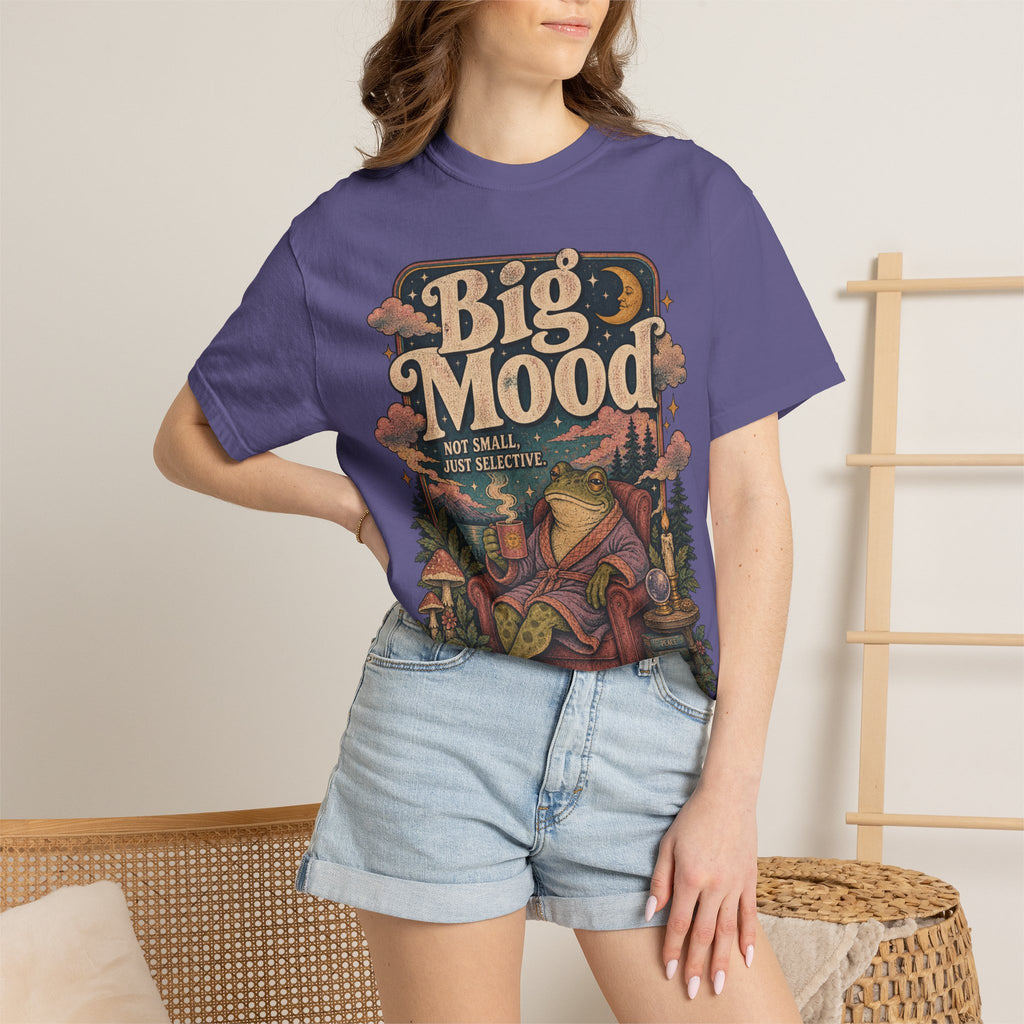 Big Mood Graphic T-Shirt — Cozy Retro Camping Vibe