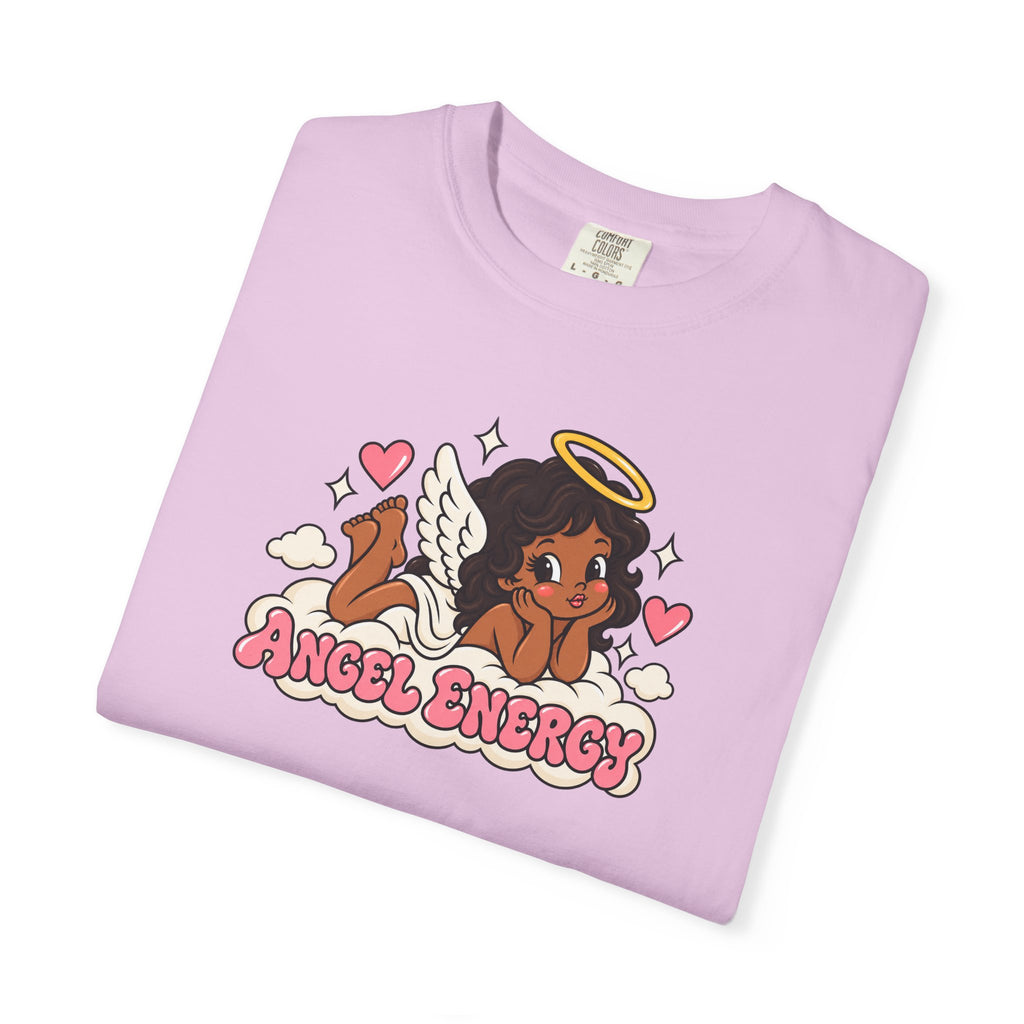 Angel Energy T-Shirt — Cute Retro Angel Graphic Tee