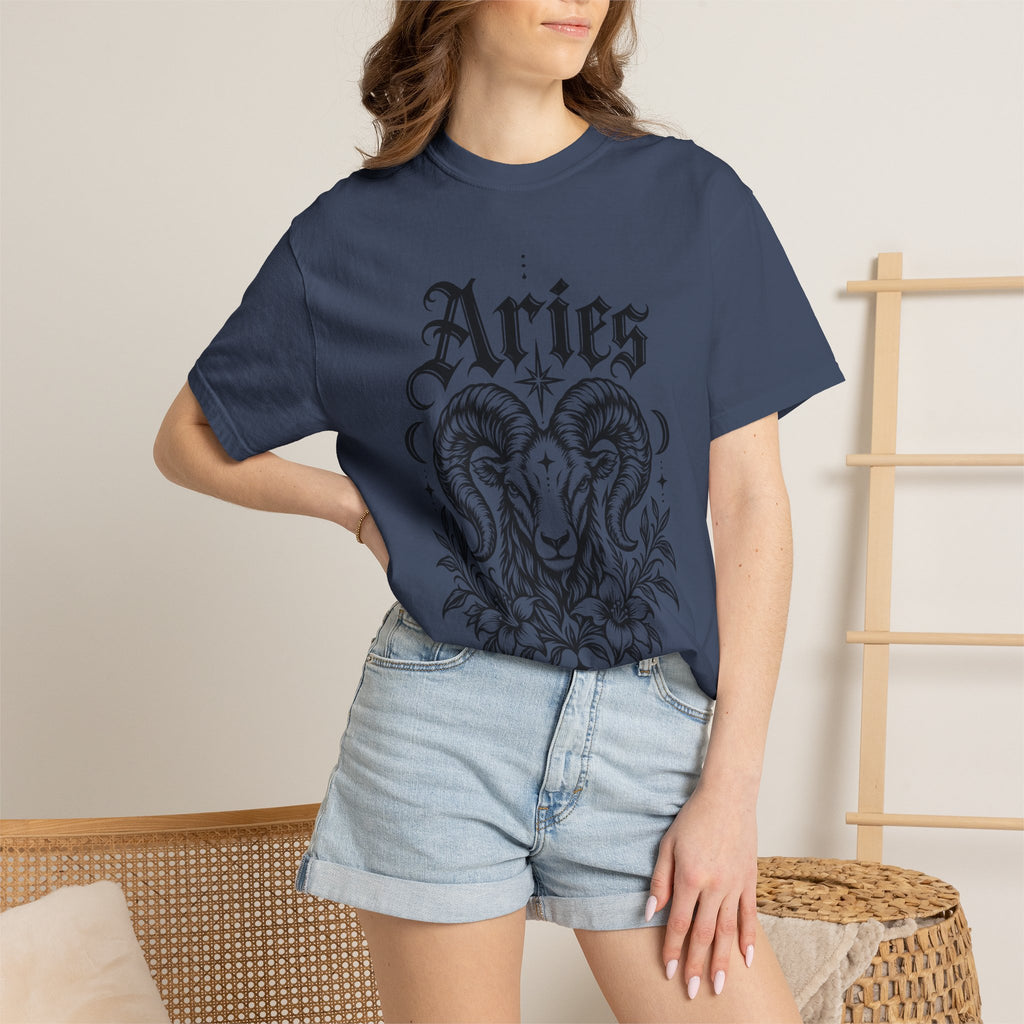 Aries Ram Astrology T-Shirt — Zodiac Graphic Tee