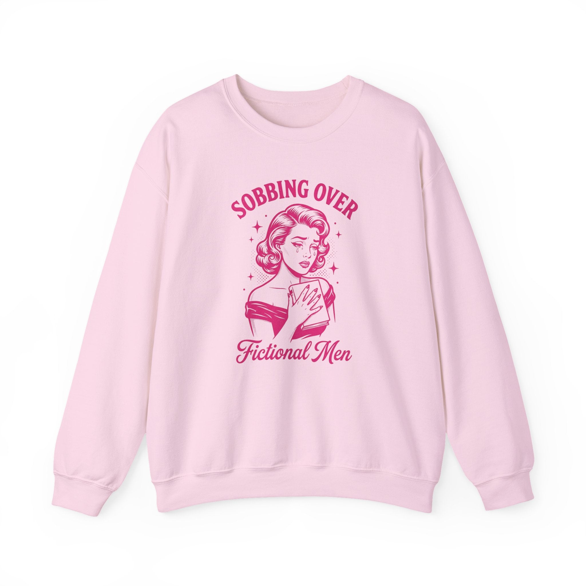 Sobbing Over Fictional Men Sweatshirt | BookTok Romance Club