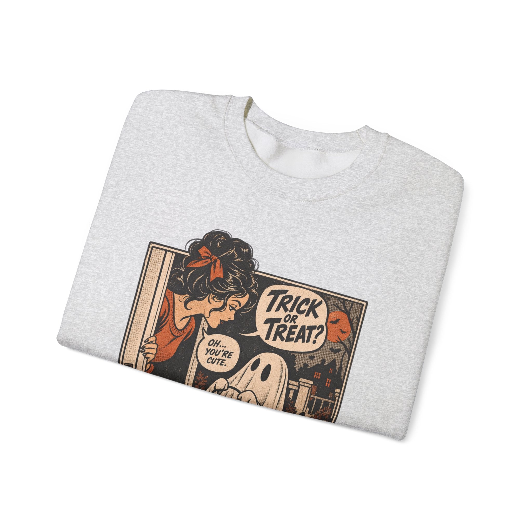 Trick or Treat Comic Sweatshirt