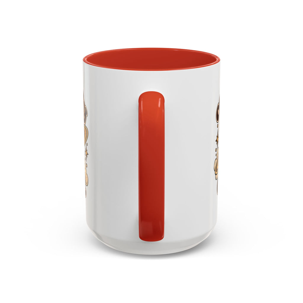 Cosmically Over It Mug — Retro Planet Celestial Ceramic Coffee Mug