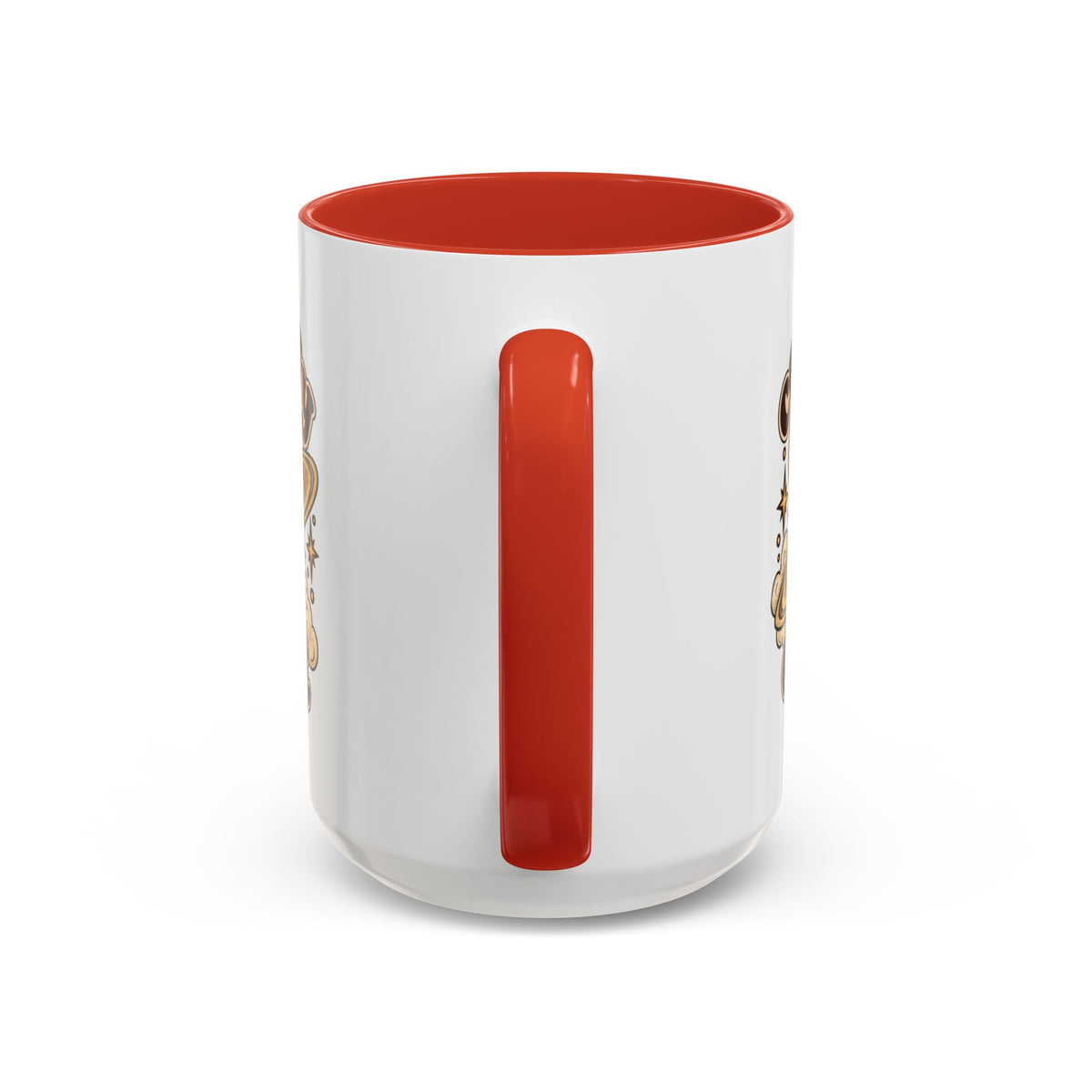 Cosmically Over It Mug — Retro Planet Celestial Ceramic Coffee Mug