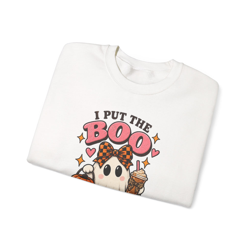 I Put the Boo in Boogie Sweatshirt