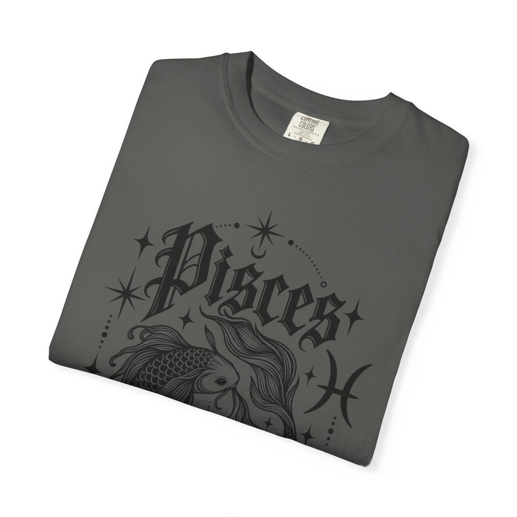 Pisces Zodiac T-Shirt — Vintage Fish Astrology Tee
