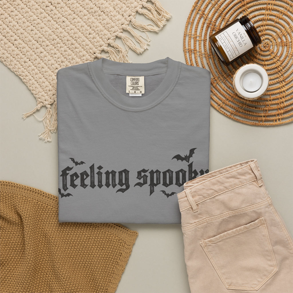 Feeling Spooky T-Shirt — Gothic Halloween Graphic Tee