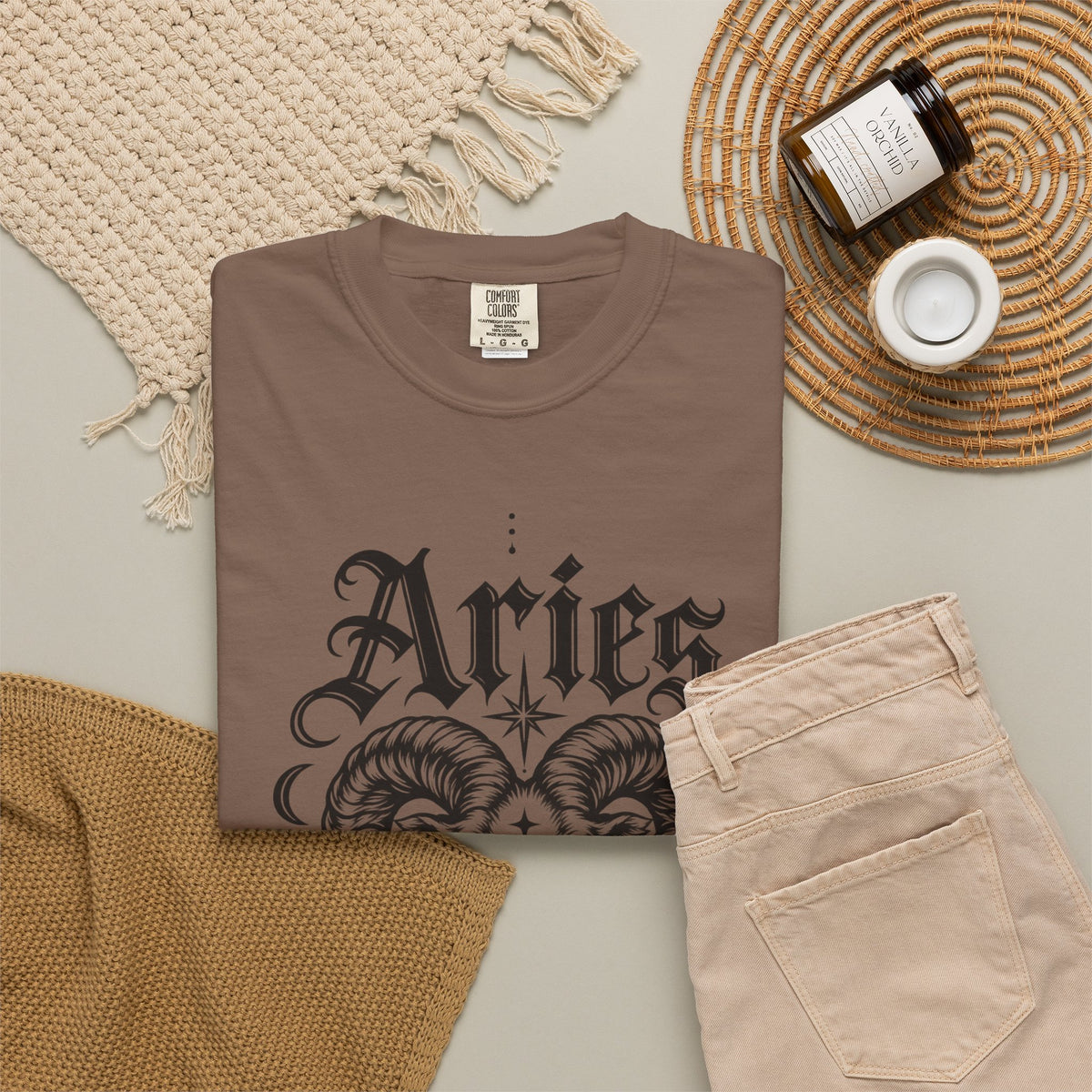 Aries Ram Astrology T-Shirt — Zodiac Graphic Tee