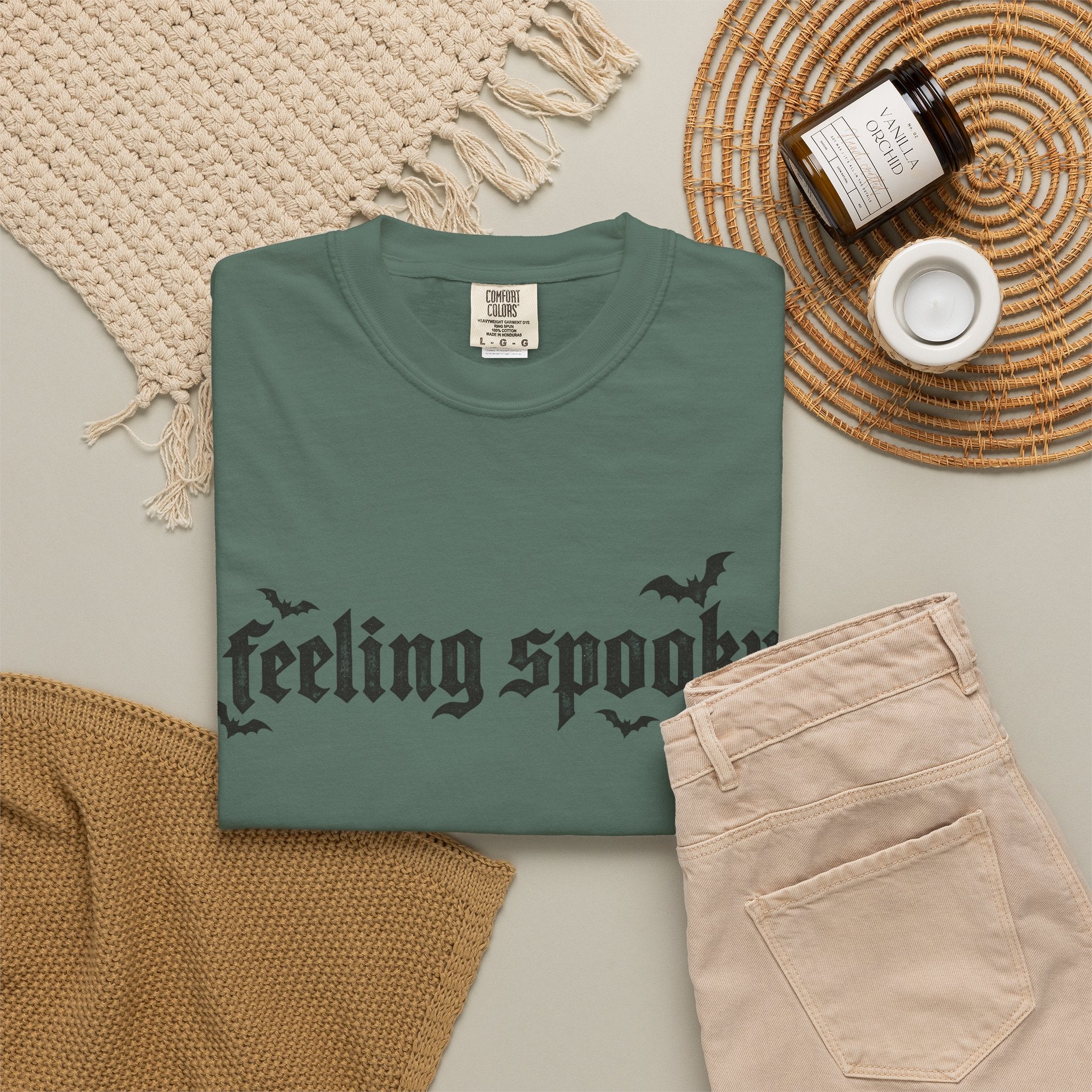 Feeling Spooky T-Shirt — Gothic Halloween Graphic Tee