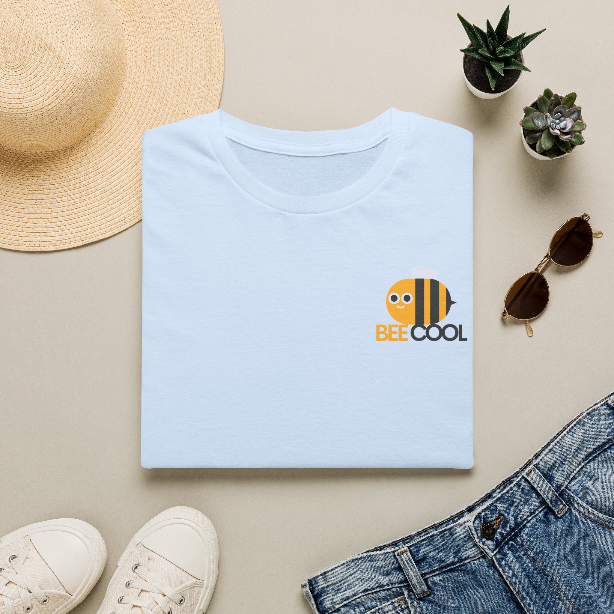 Bee Cool T‑Shirt — Cute Minimal Bee Graphic Tee