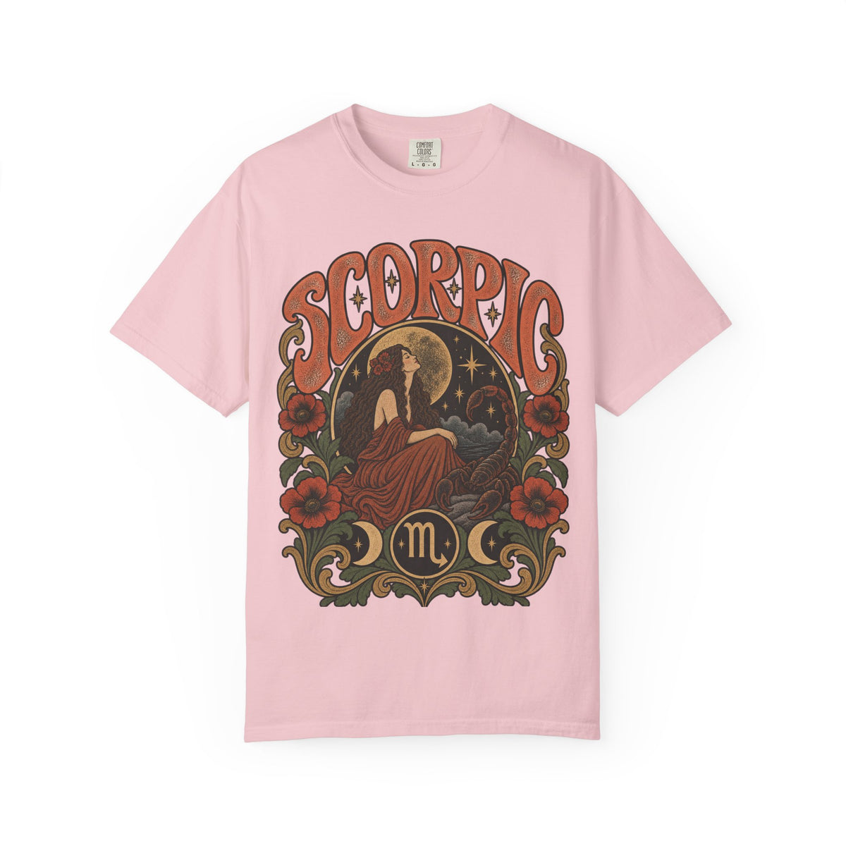 Scorpio Zodiac Tee — Vintage Astrology Graphic T-Shirt