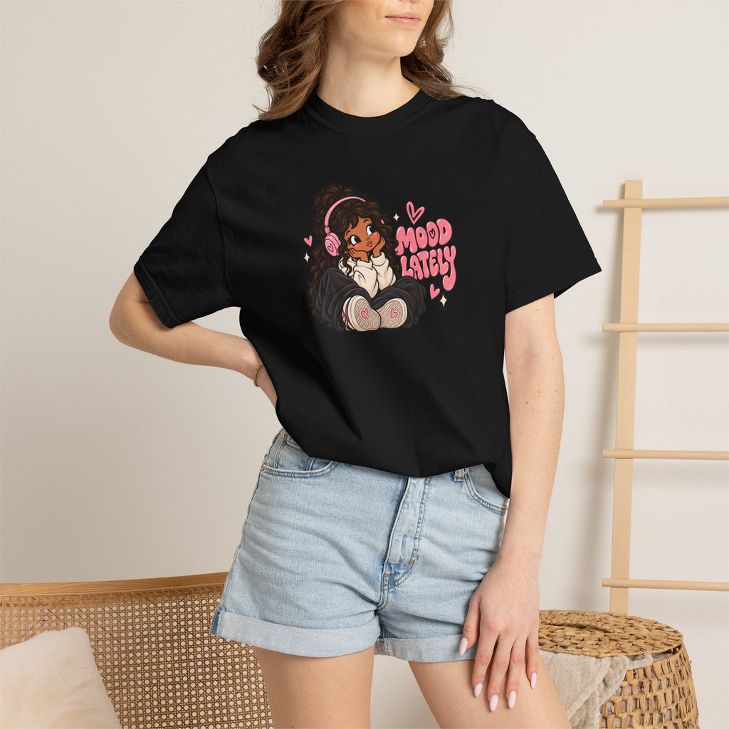 Mood T-Shirt — Cute Girl Graphic Tee