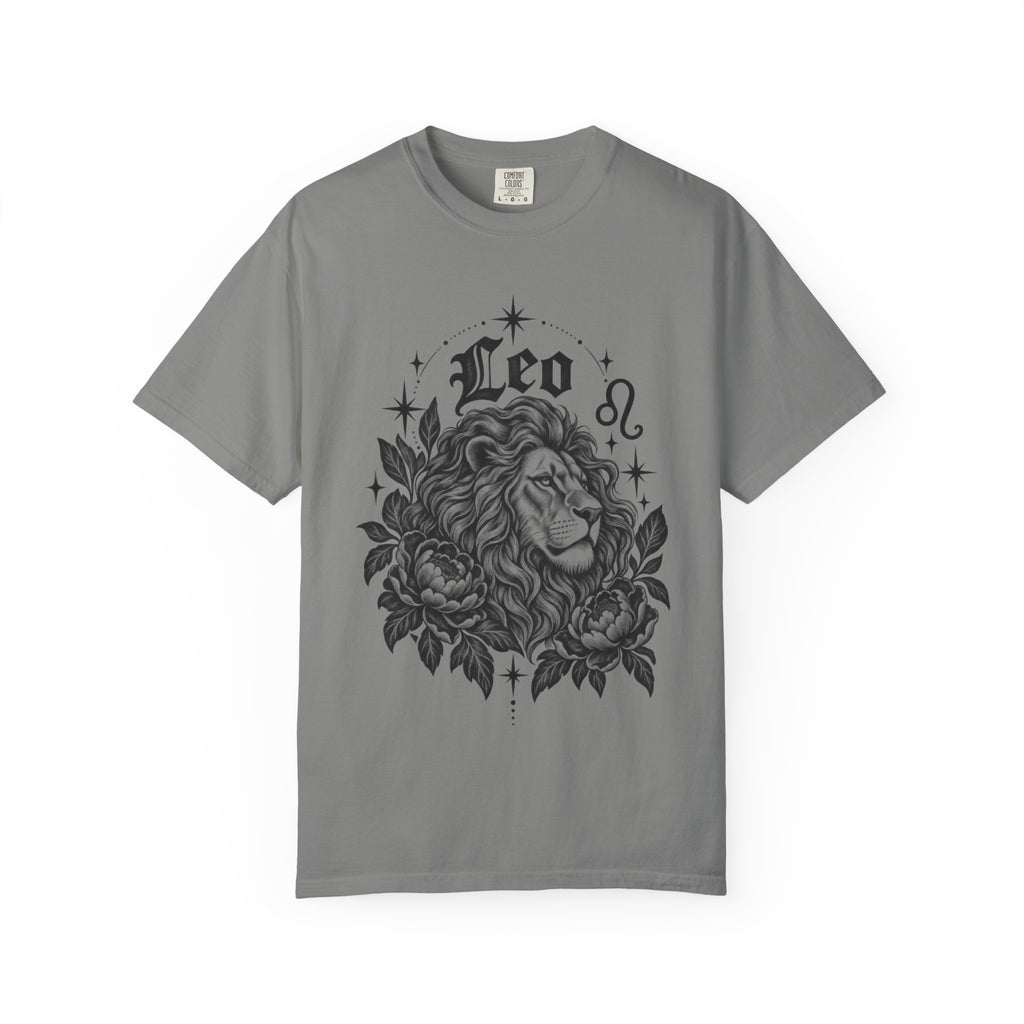 Leo Zodiac Lion T-Shirt — Astrology Horoscope Tee