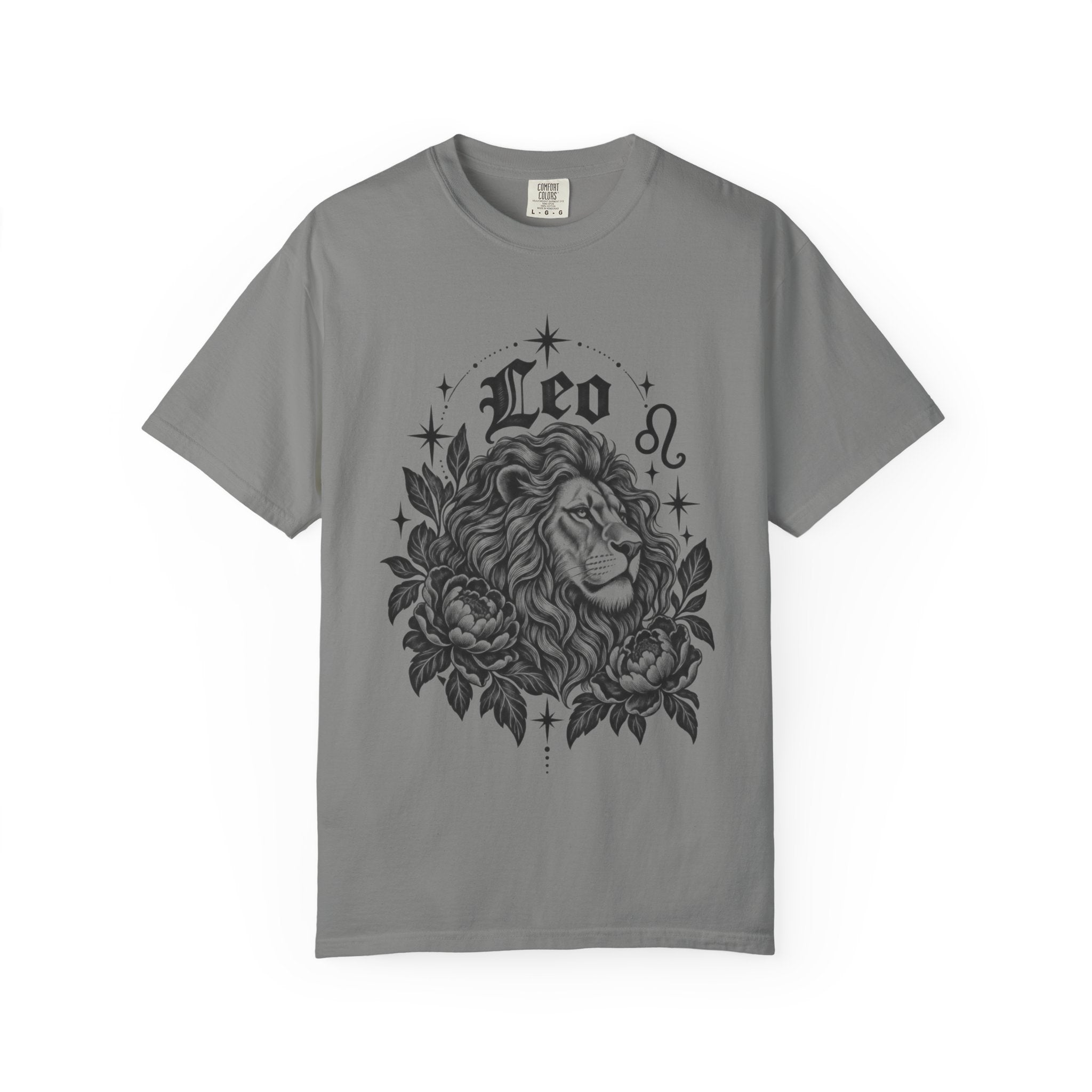 Leo Zodiac Lion T-Shirt — Astrology Horoscope Tee
