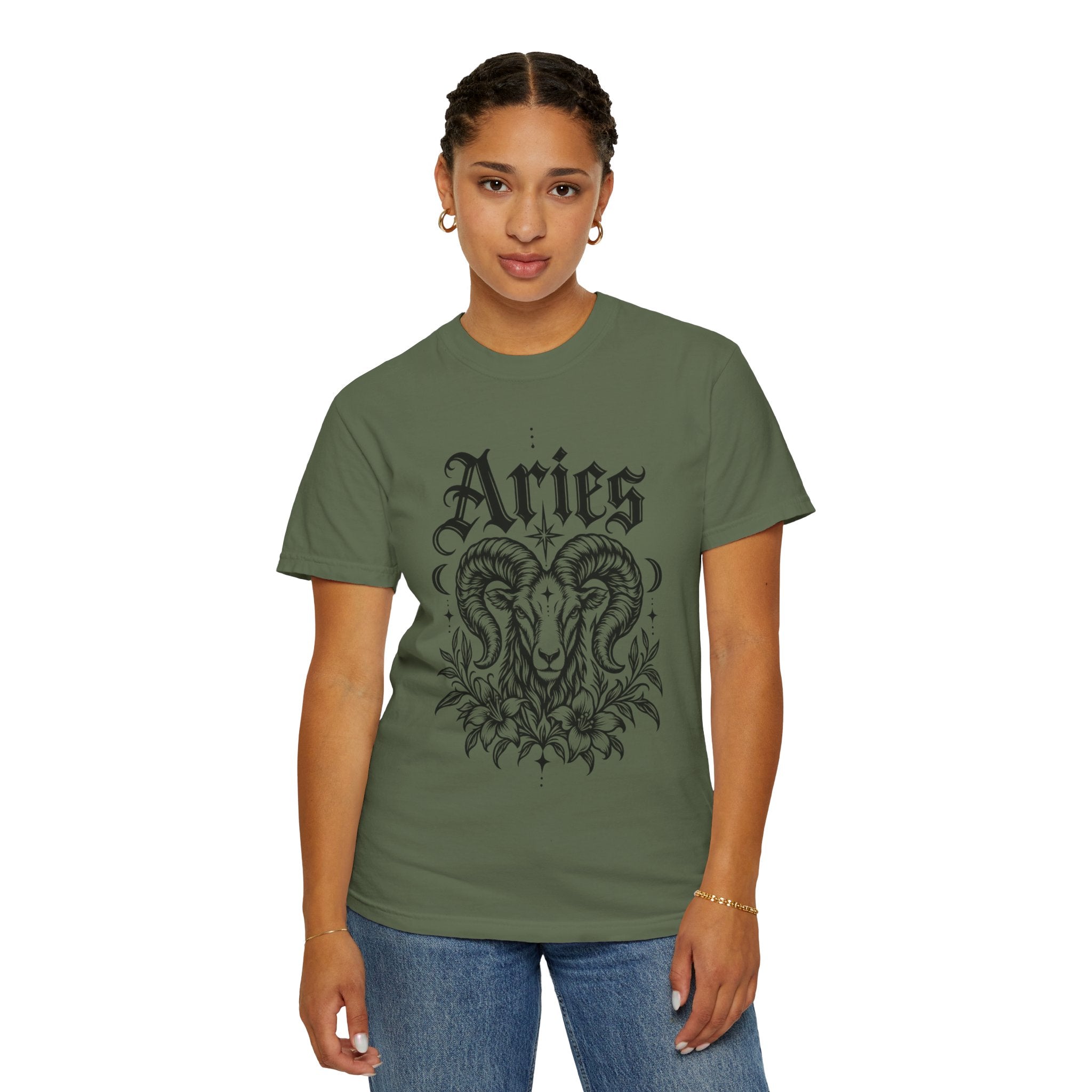 Aries Ram Astrology T-Shirt — Zodiac Graphic Tee