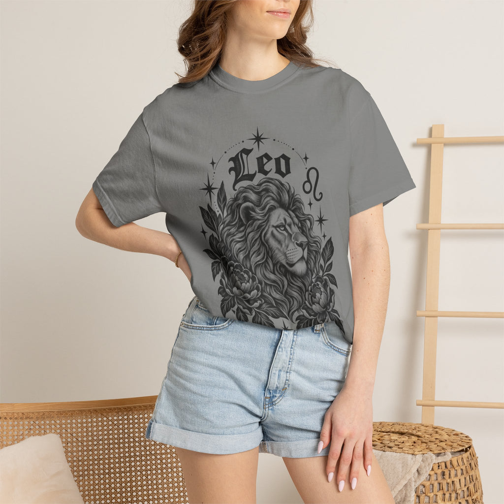 Leo Zodiac Lion T-Shirt — Astrology Horoscope Tee
