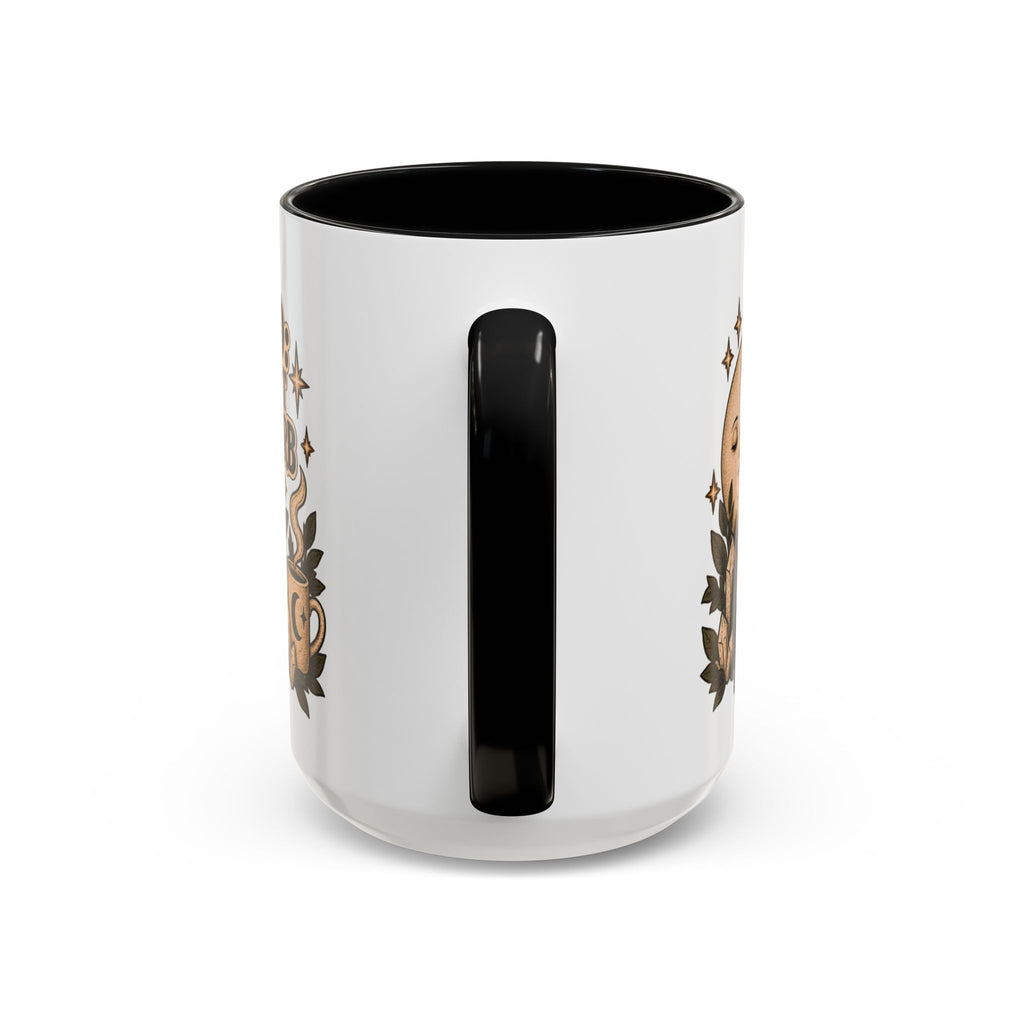 Mood: Do Not Disturb Mug — Sleepy Cat & Moon Ceramic Coffee Mug