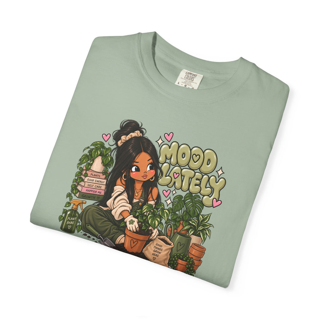 Plant Lady T-Shirt — 'Plant Baby' Cute Girl with Houseplants Graphic Tee