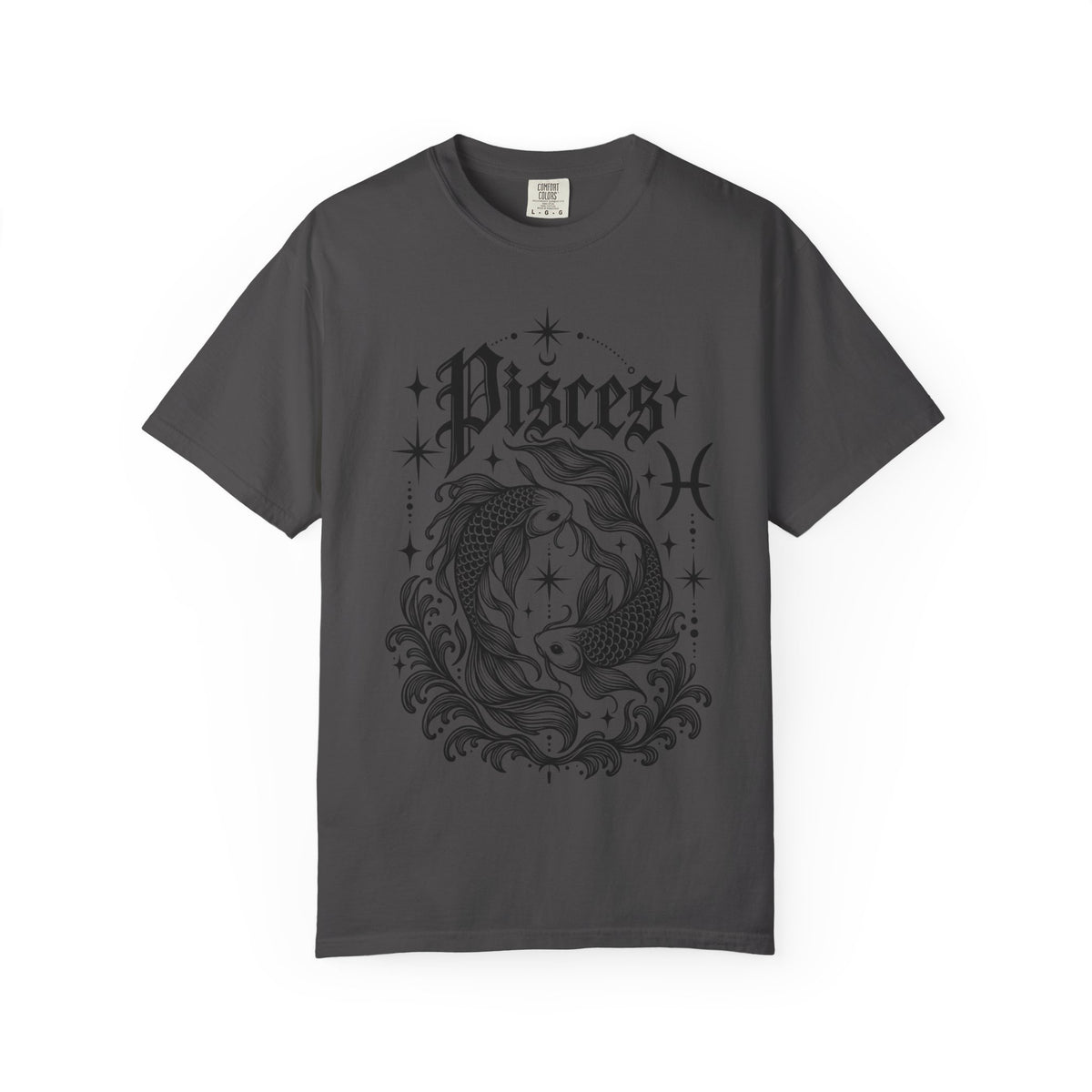 Pisces Zodiac T-Shirt — Vintage Fish Astrology Tee
