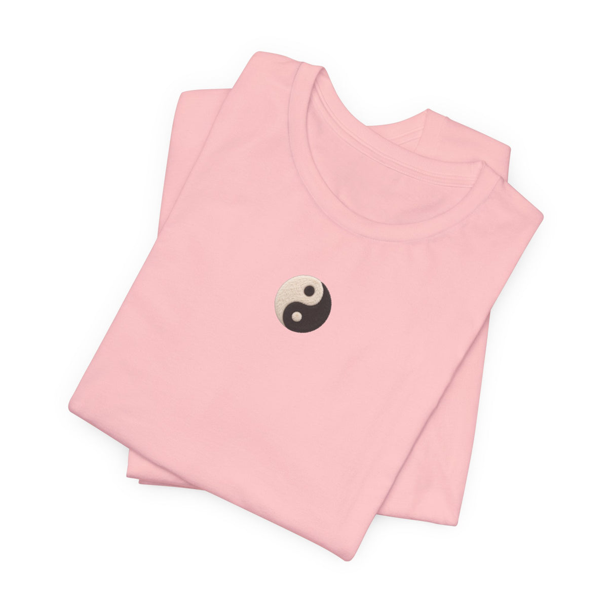 Yin Yang Minimalist Tee - Small Center Chest Yin Yang T-Shirt