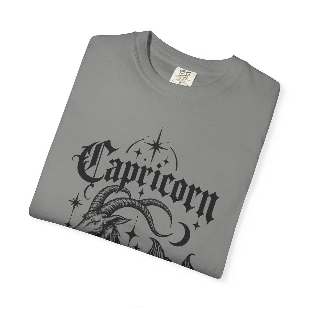 Capricorn Zodiac T-Shirt — Mystical Goat-Fish Astrology Tee