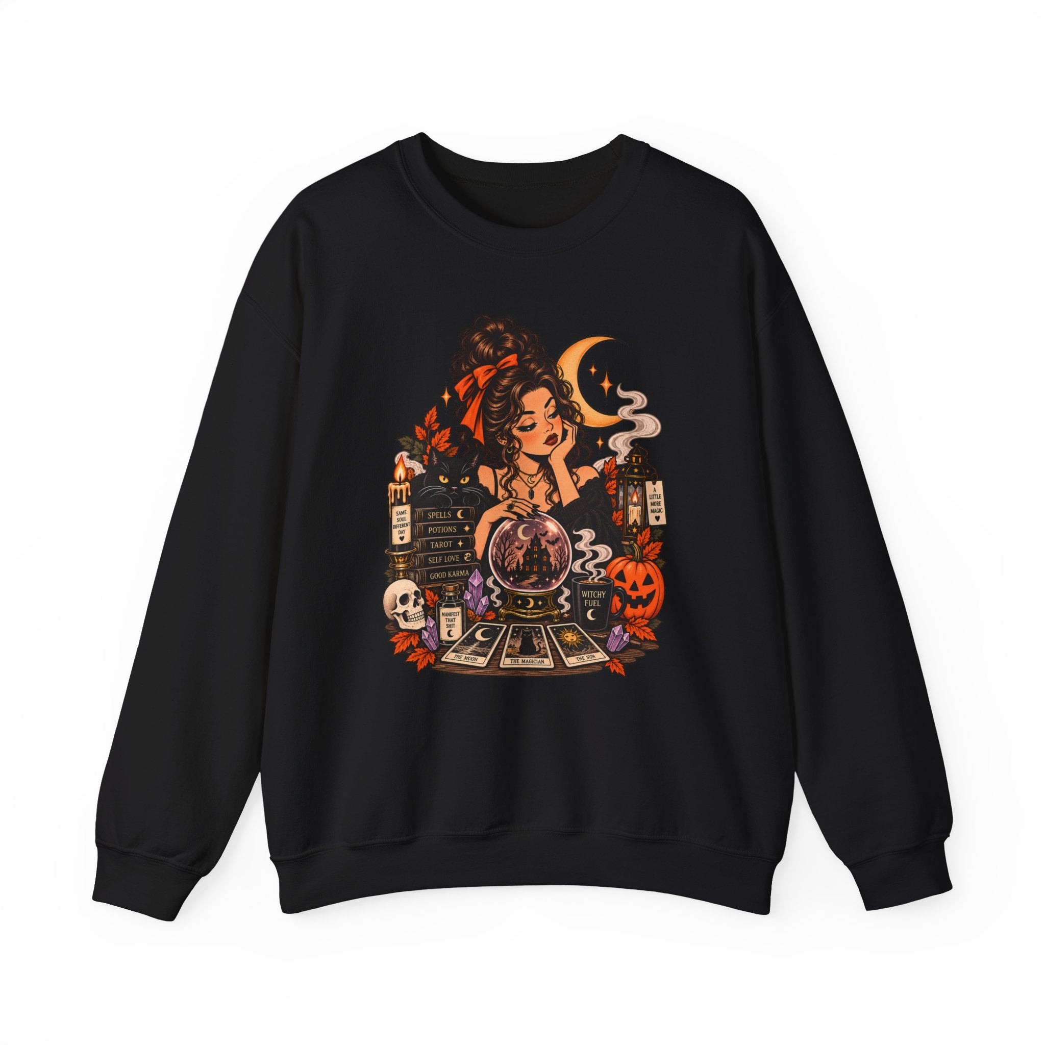 Tarot Card Halloween Sweatshirt