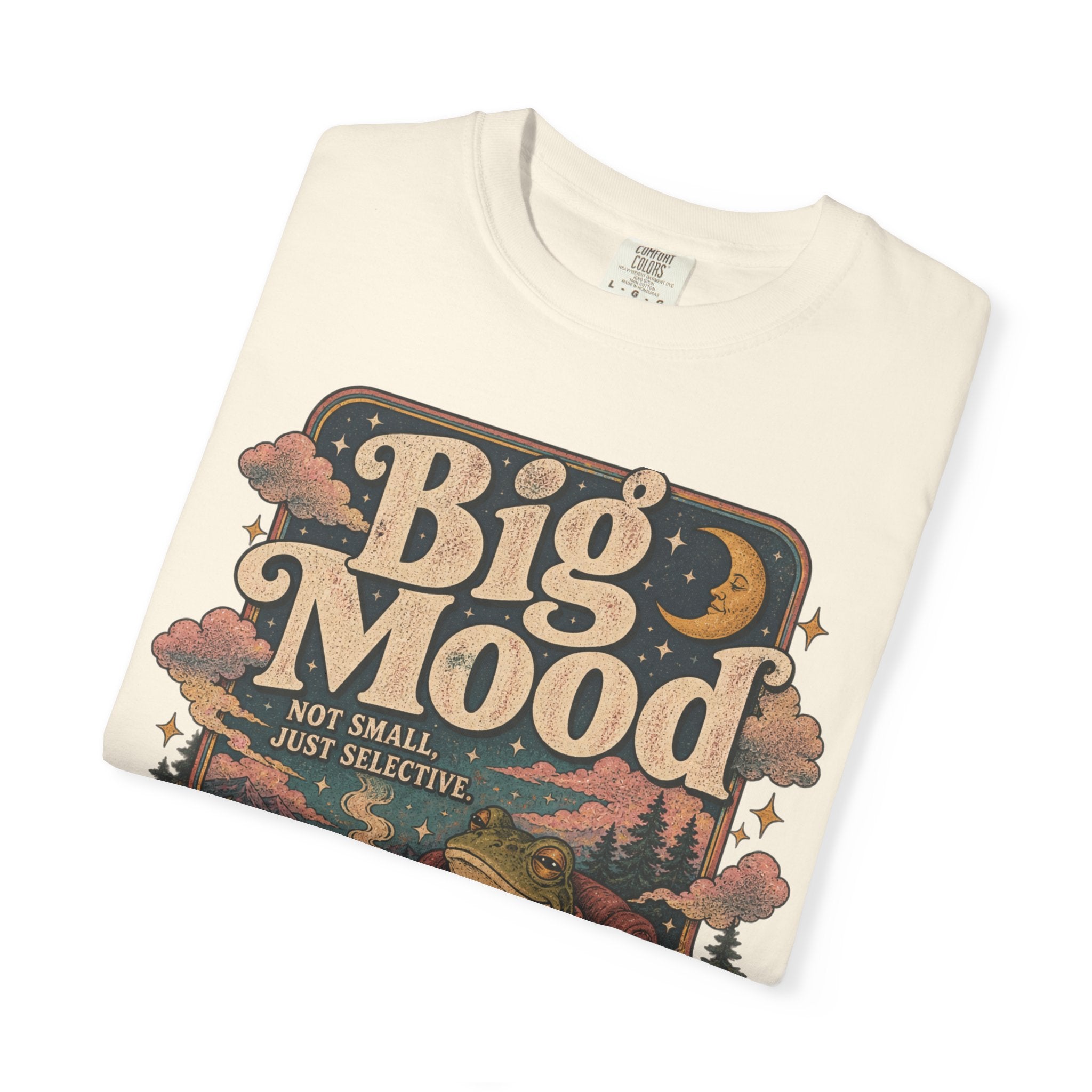 Big Mood Graphic T-Shirt — Cozy Retro Camping Vibe