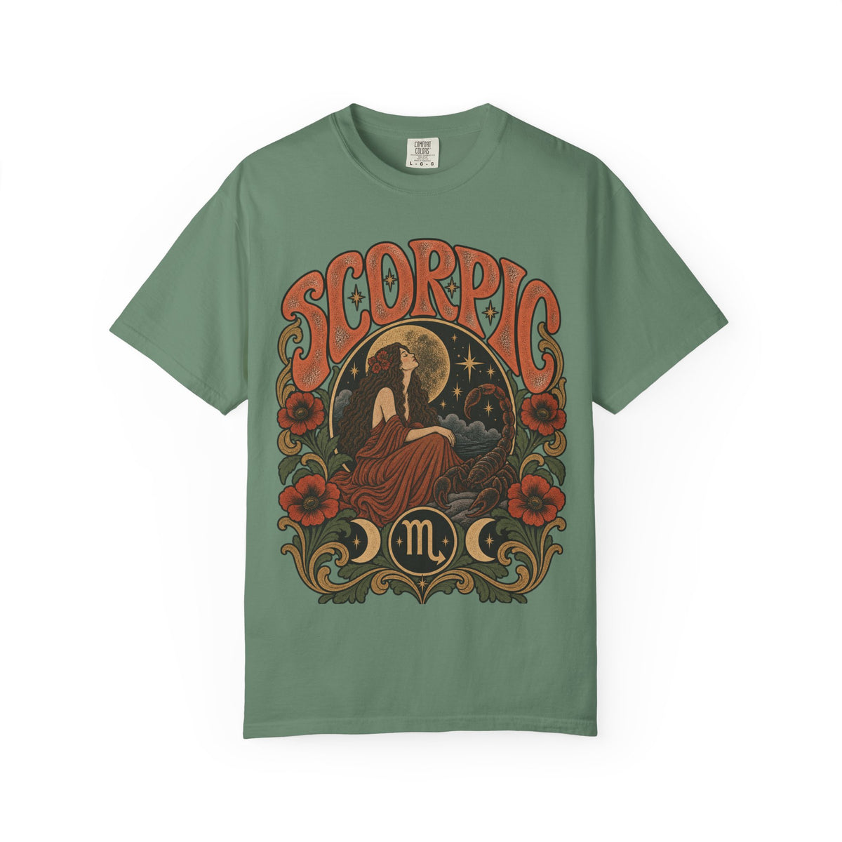 Scorpio Zodiac Tee — Vintage Astrology Graphic T-Shirt