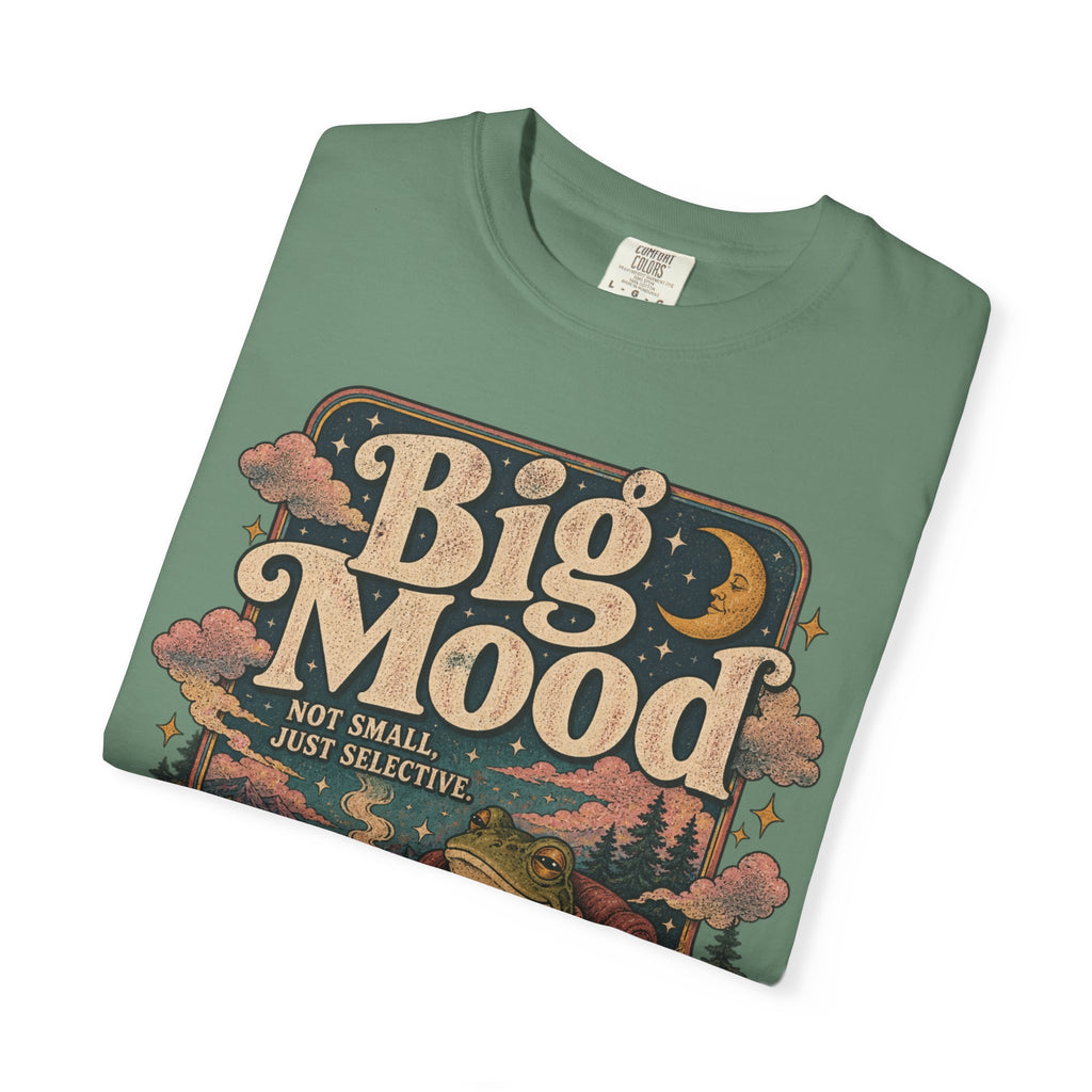 Big Mood Graphic T-Shirt — Cozy Retro Camping Vibe