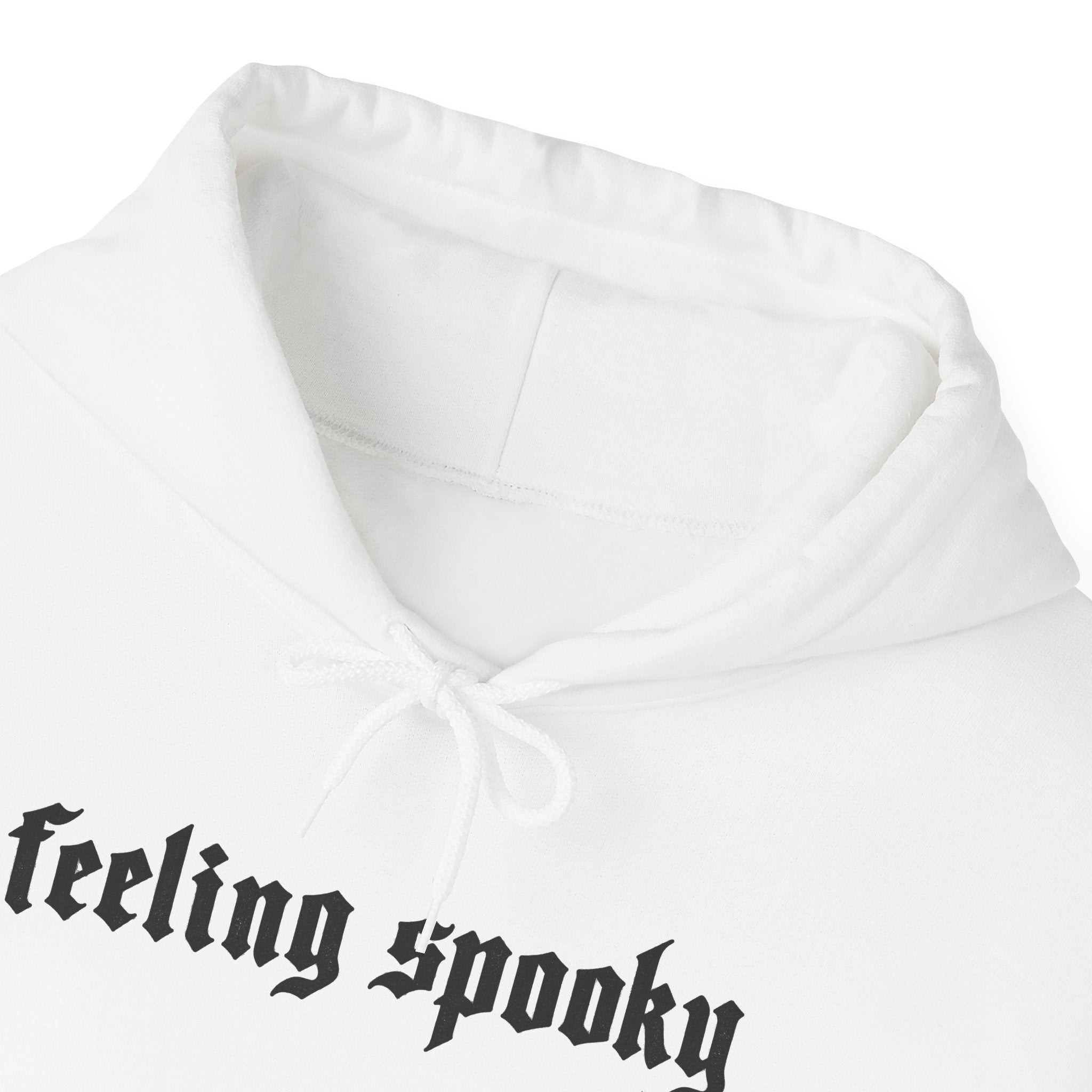 Feeling Spooky Hoodie - Gothic Script Halloween Sweatshirt