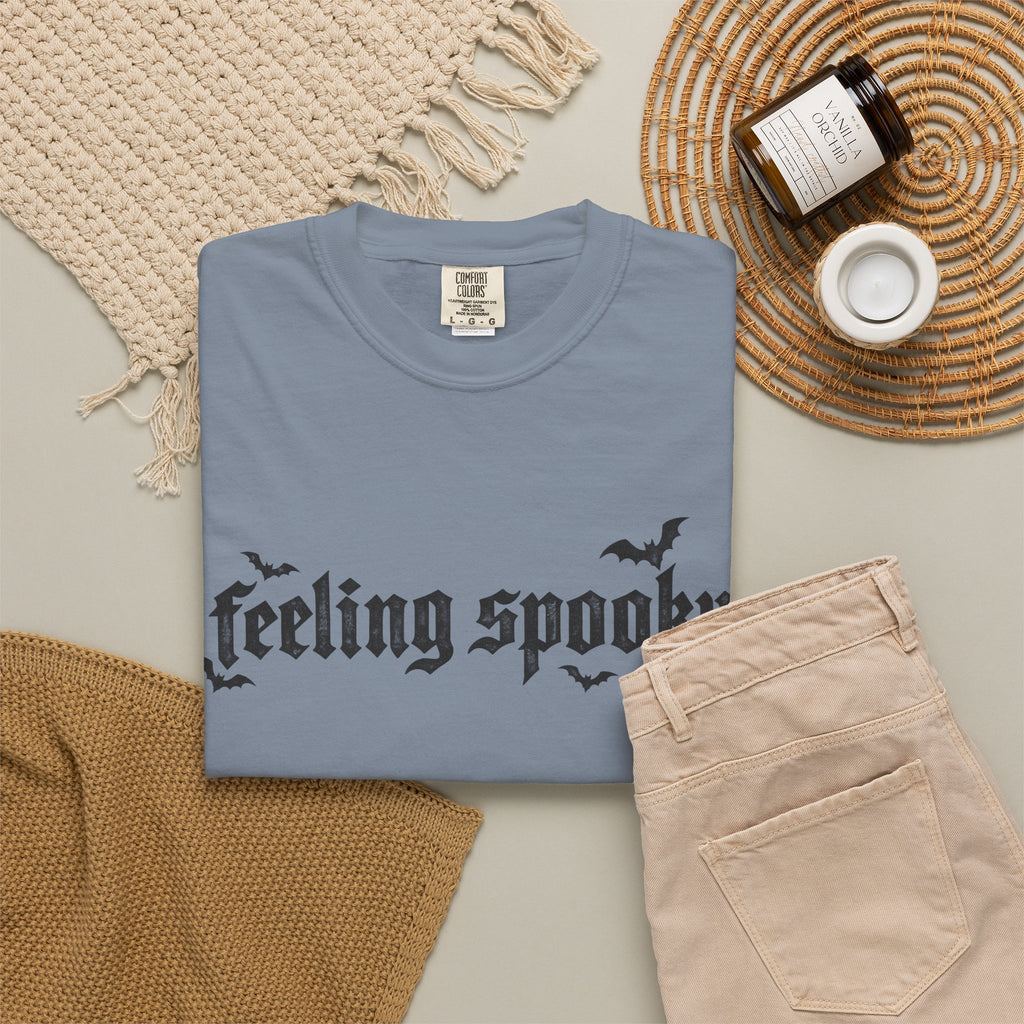 Feeling Spooky T-Shirt — Gothic Halloween Graphic Tee