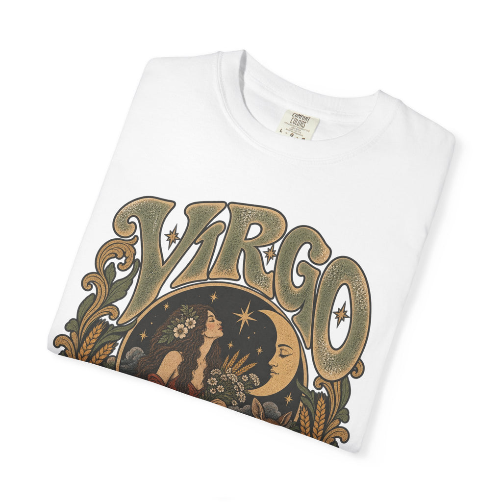 Virgo Zodiac T-Shirt — Vintage Astrology Graphic Tee