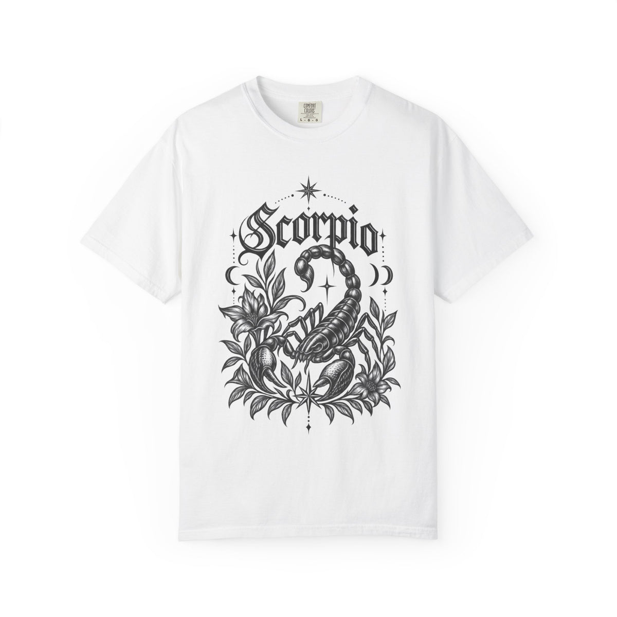 Scorpio Scorpion Zodiac Tee — Astrology Graphic T-Shirt