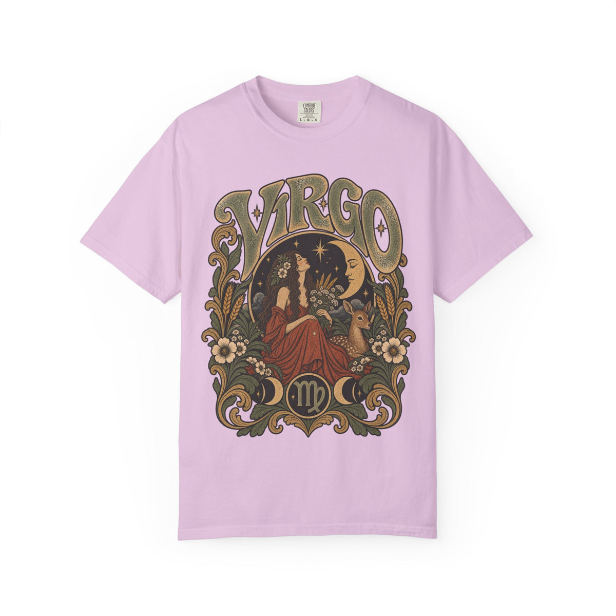 Virgo Zodiac T-Shirt — Vintage Astrology Graphic Tee