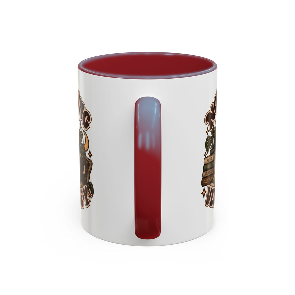 Not Feeling Very Peopley Mug — Cozy Frog Introvert Ceramic Coffee Mug