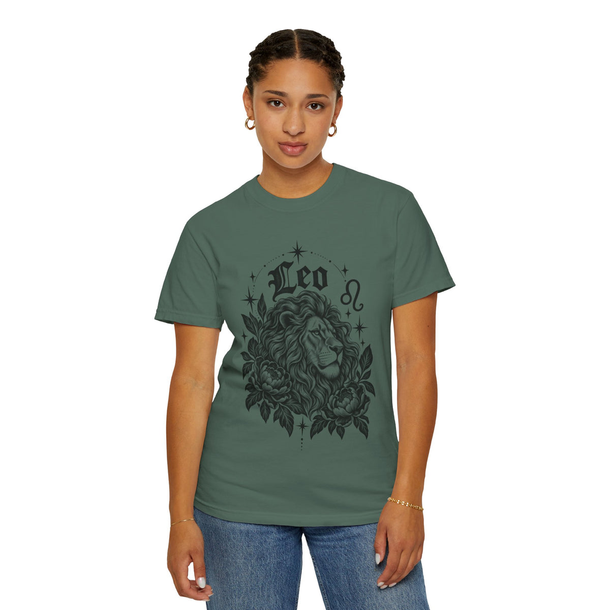Leo Zodiac Lion T-Shirt — Astrology Horoscope Tee