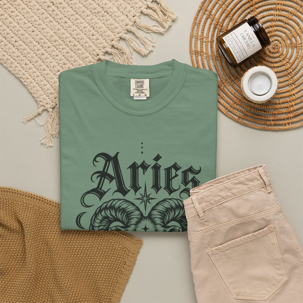 Aries Ram Astrology T-Shirt — Zodiac Graphic Tee