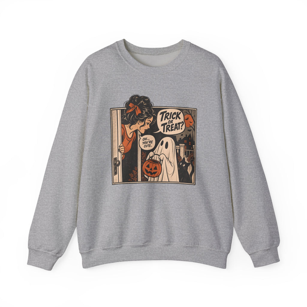 Trick or Treat Comic Sweatshirt