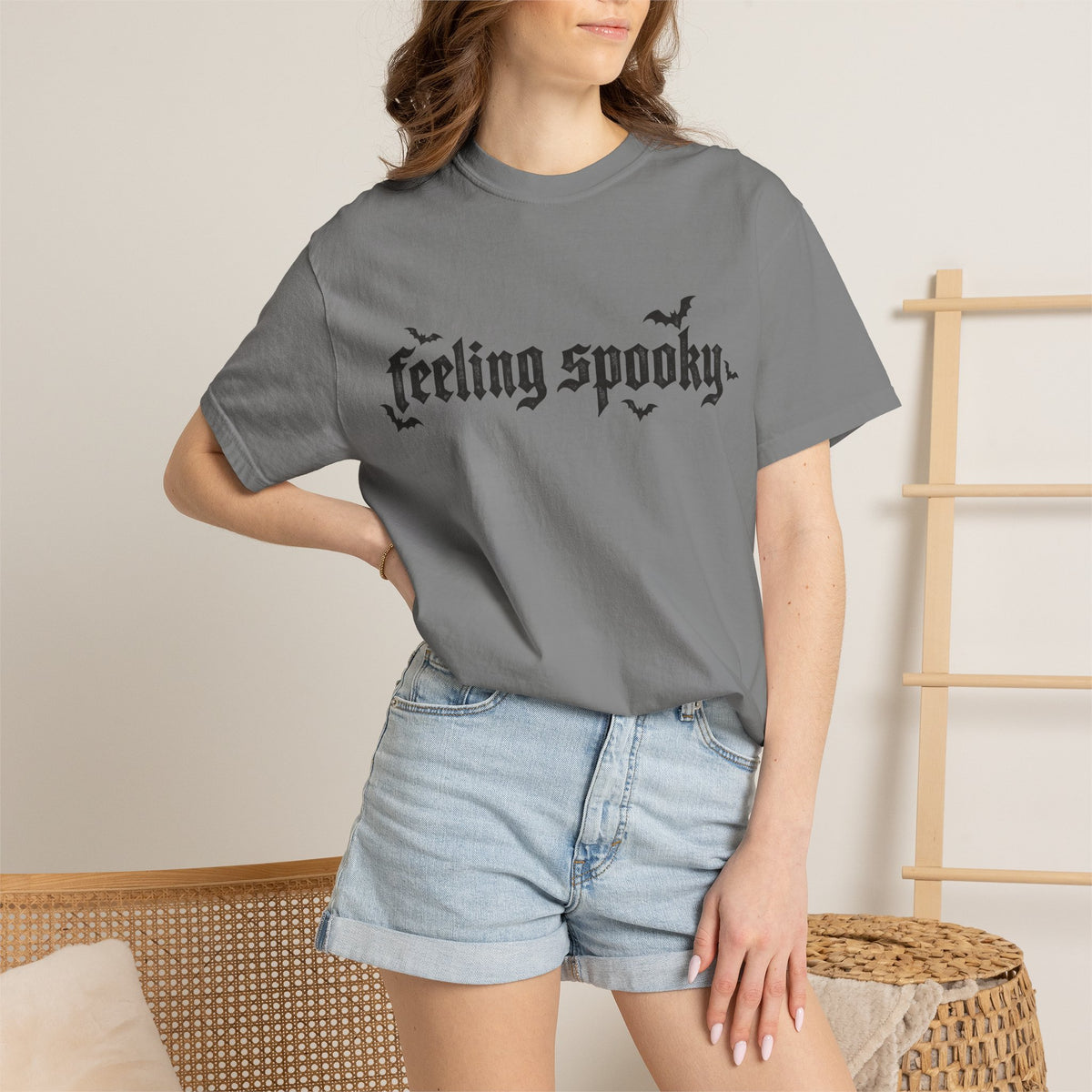 Feeling Spooky T-Shirt — Gothic Halloween Graphic Tee