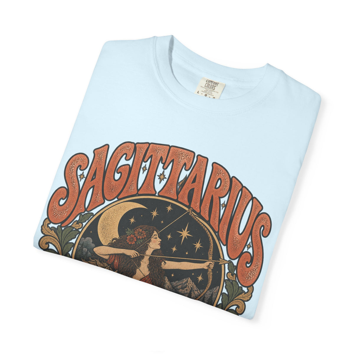 Vintage Sagittarius Zodiac Tee — Retro Archer Astrology T-Shirt