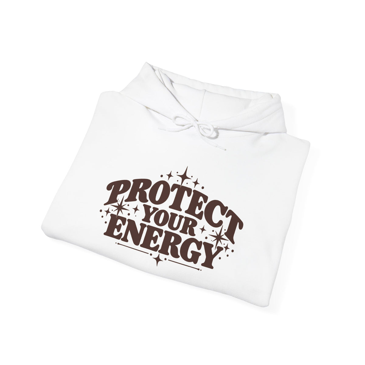 Protect Your Energy Hoodie — Positive Vibes Graphic Pullover