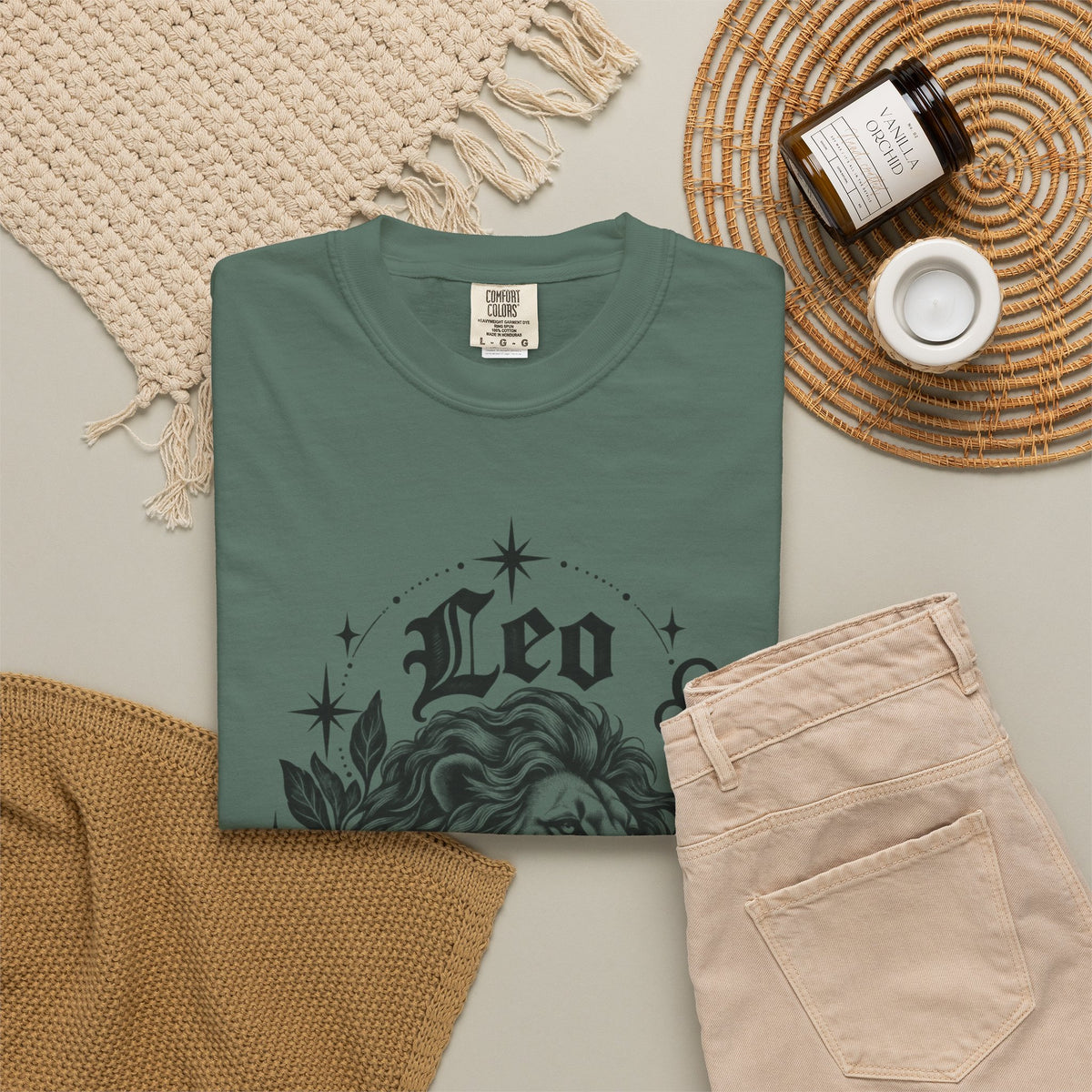Leo Zodiac Lion T-Shirt — Astrology Horoscope Tee