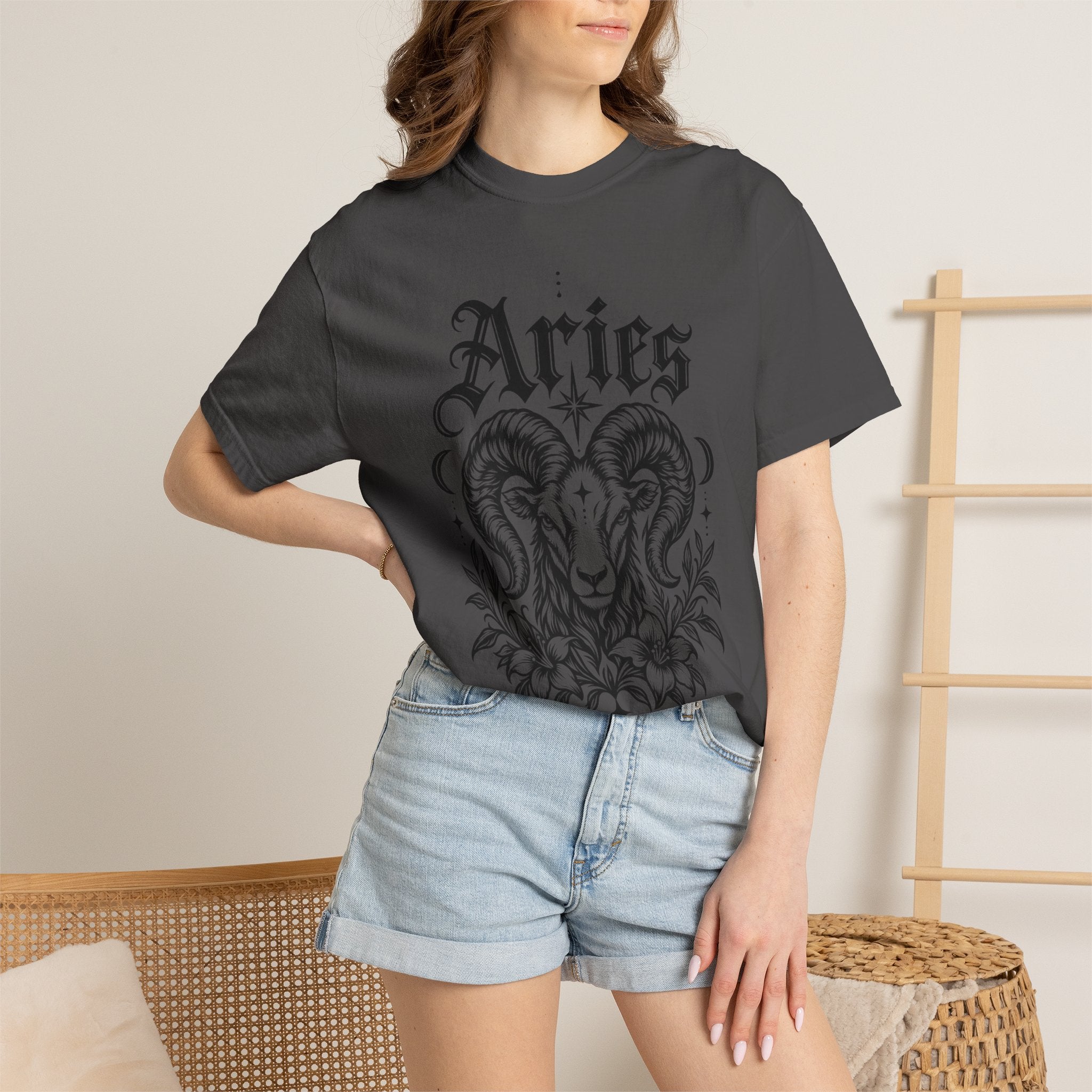 Aries Ram Astrology T-Shirt — Zodiac Graphic Tee