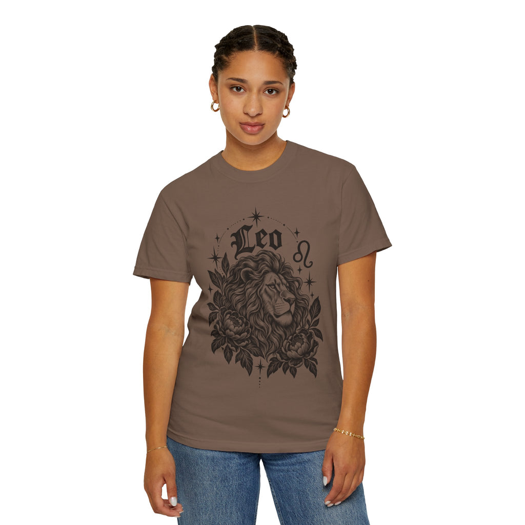 Leo Zodiac Lion T-Shirt — Astrology Horoscope Tee
