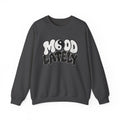 Crewneck Sweatshirt "Mood Lately" Retro Yin Yang Graphic