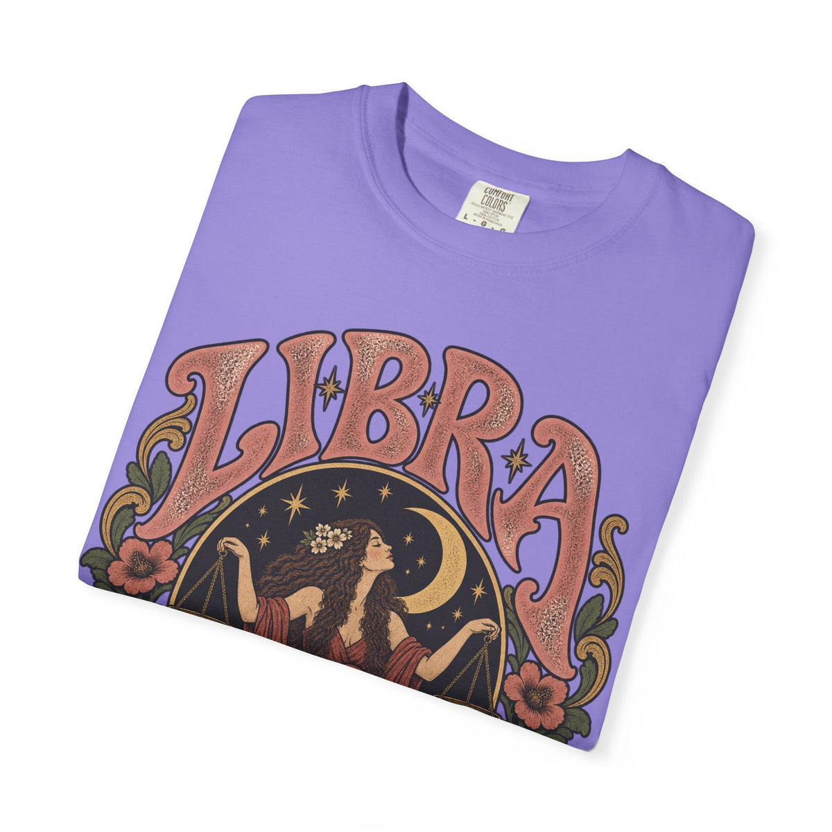 T-Shirt — Libra Vintage Zodiac Graphic Tee