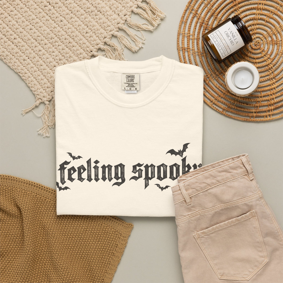 Feeling Spooky T-Shirt — Gothic Halloween Graphic Tee