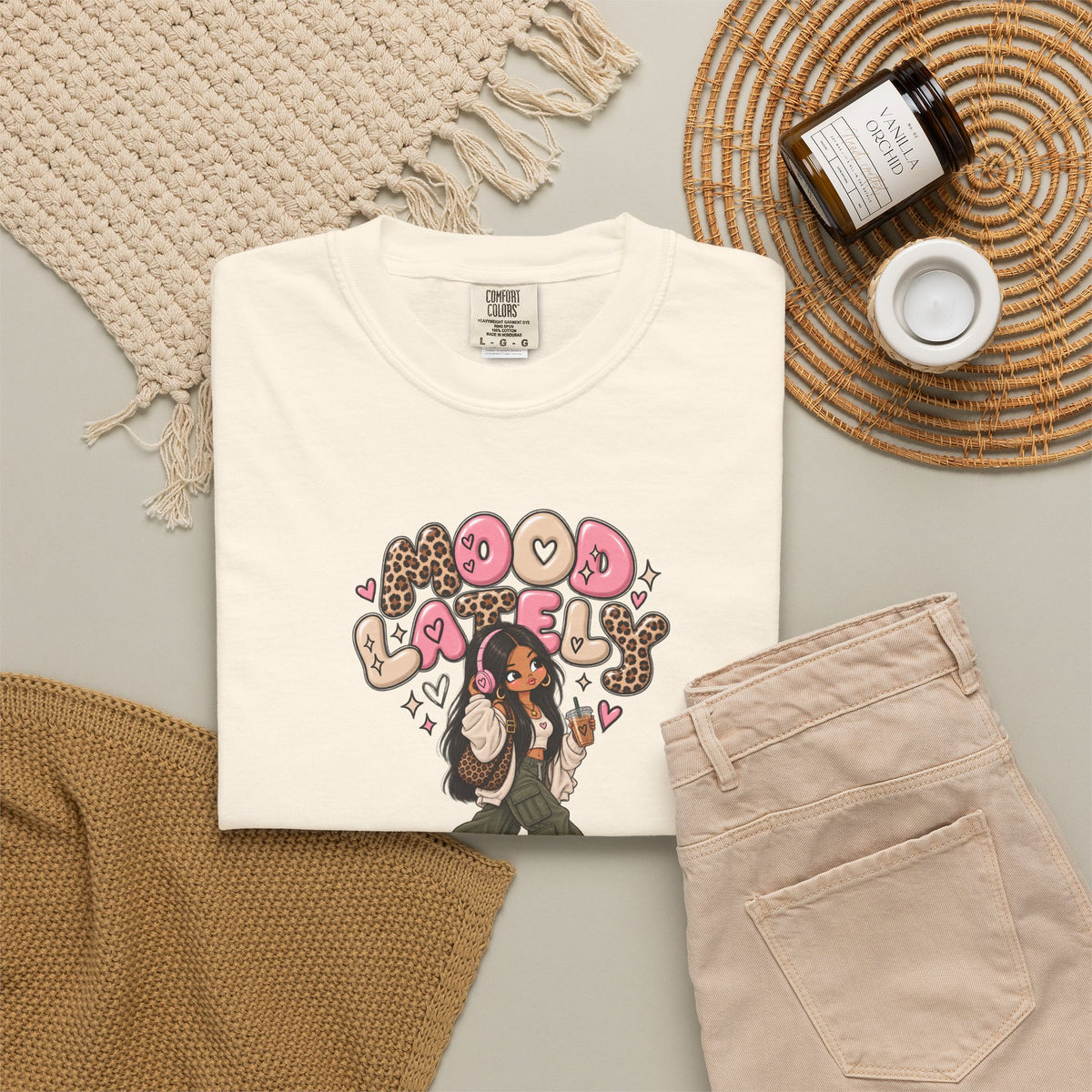 Good Vibes T-Shirt — Retro Floral 'Good Vibes' Graphic Tee