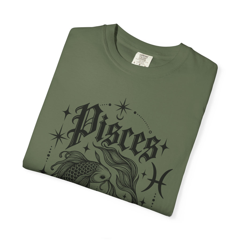 Pisces Zodiac T-Shirt — Vintage Fish Astrology Tee
